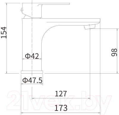 Смеситель Fashun A51119