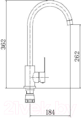 Смеситель Fashun A54001-8