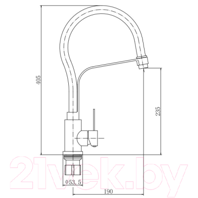 Смеситель Fashun A54012-12