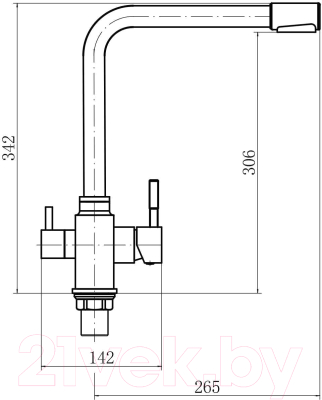 Смеситель Fashun A54309-7