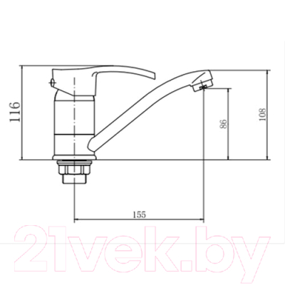 Смеситель Fashun A54401-10