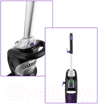 Вертикальный пылесос Kitfort KT-535-1 (черный)