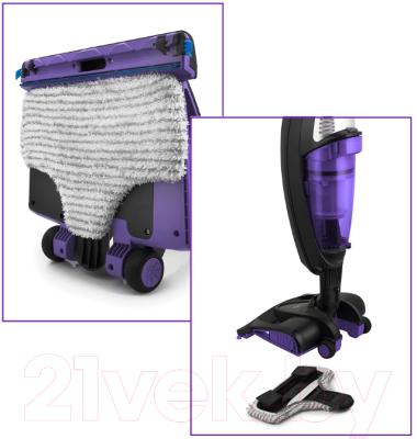 Вертикальный пылесос Kitfort KT-535-1 (черный)