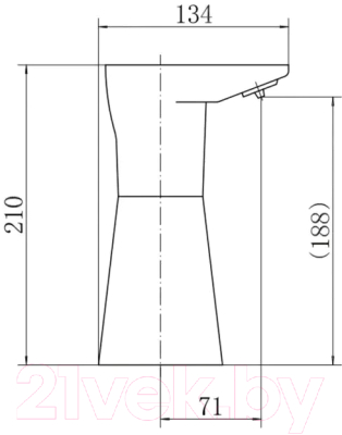 Сенсорный дозатор для жидкого мыла Fashun A410-12