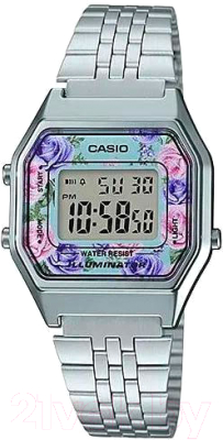 Часы наручные женские Casio LA-680WA-2C - фото