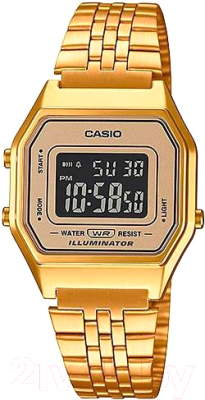 Часы наручные женские Casio LA-680WGA-9B - фото