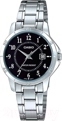 Часы наручные женские Casio LTP-V004D-1B - фото