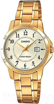 Часы наручные женские Casio LTP-V004G-9B - фото