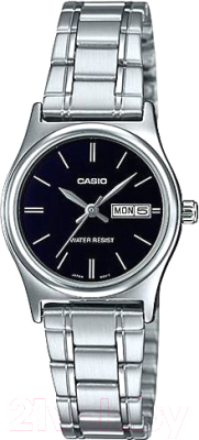 Часы наручные женские Casio LTP-V006D-1B2 - фото