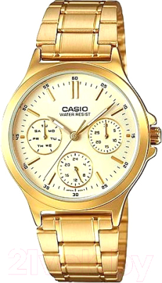 Часы наручные женские Casio LTP-V300G-9A - фото