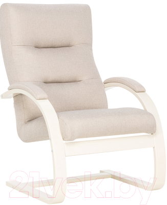 Кресло мягкое Импэкс Leset Монэ (слоновая кость/малмо 05) - фото