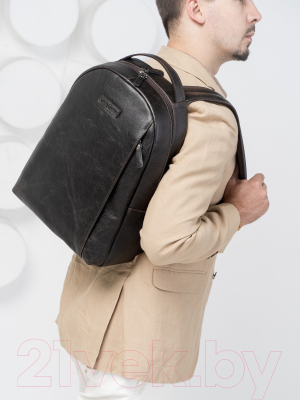 Рюкзак Carlo Gattini Sinfonica Ferramonti / 3098-04 (темно-коричневый)