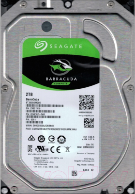 Жесткий диск Seagate Barracuda 2Tb (ST2000DM005) - фото