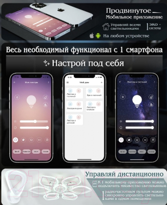 Потолочный светильник Natali Kovaltseva Led Lamps / 81323