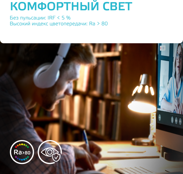 Лампа Gauss Elementary Свеча 6W 450lm 4100K Е14 / 33126