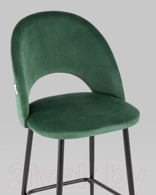 Стул барный Stool Group Меган / AV 415-H30-08(PP) (велюр зеленый)