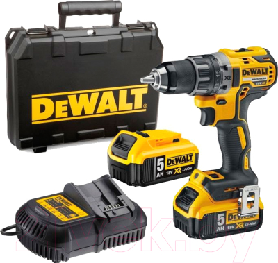 Профессиональная дрель-шуруповерт DeWalt DCD791P2-QW - фото