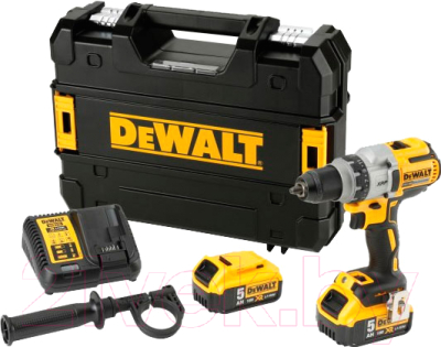 Профессиональная дрель-шуруповерт DeWalt DCD991P2-QW - фото