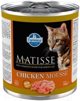 Влажный корм для кошек Farmina Matisse Mousse Chicken - фото