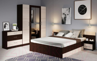 Комод Империал Алена 3 ящика