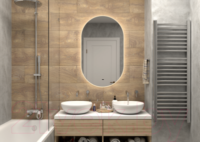 Зеркало Континент Fleur Led 60x100