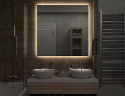 Зеркало Континент Trezhe Led 100x100