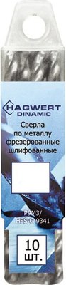 Набор сверл Hagwert Dinamic 4.8х86мм P9M3 / 566048 - фото