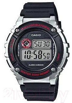 Часы наручные мужские Casio W-216H-1C - фото