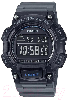 Часы наручные мужские Casio W-736H-8B - фото