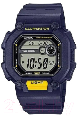 Часы наручные мужские Casio W-737H-2A - фото