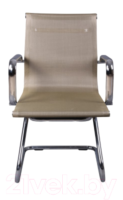 Стул офисный Бюрократ CH-993-Low-V (золото/сетка низкая спинка/хром)