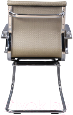 Стул офисный Бюрократ CH-993-Low-V (золото/сетка низкая спинка/хром)