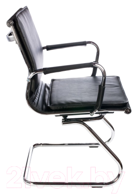 Стул офисный Бюрократ Ch-993-Low-V (черный/низкая спинка/хром)