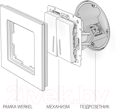 Выключатель Werkel W1122108 / a051598