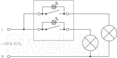 Выключатель Werkel W1122108 / a051598