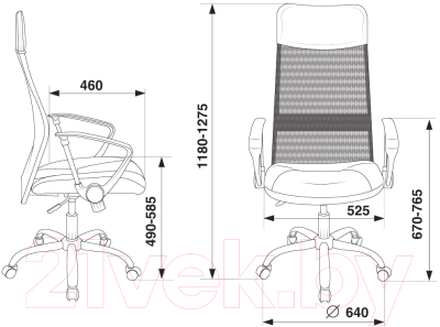 Кресло офисное Бюрократ CH-600SL