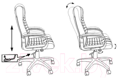 Кресло офисное Бюрократ KB-10