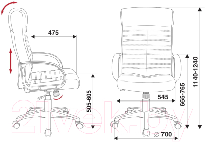 Кресло офисное Бюрократ KB-10 LITE