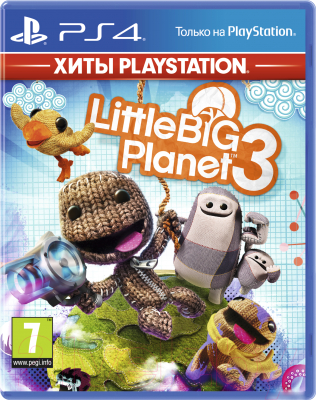 Игра для игровой консоли PlayStation 4 LittleBigPlanet 3 - фото