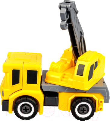 Конструктор Bondibon Bondibot 2 в 1 Строительный автокран-робот / ВВ5255 - фото