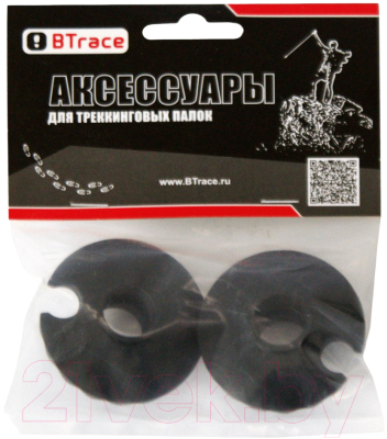 Комплект наконечников для скандинавских палок BTrace A0291 - фото