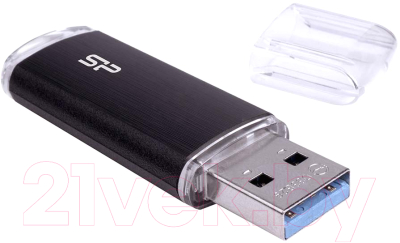 Usb flash накопитель Silicon Power Blaze B02 64GB (SP064GBUF3B02V1K)