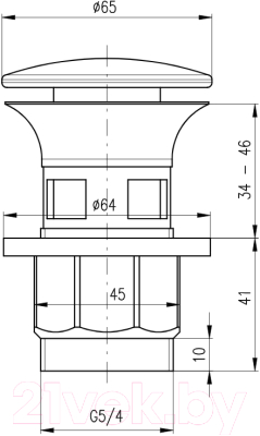 Донный клапан Slezak RAV MD0808