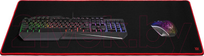 Коврик для мыши Defender Black Ultra XXL / 50564