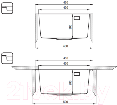 Мойка кухонная Deante ZPO 010A