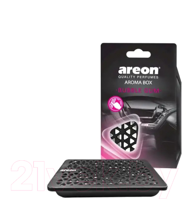 Ароматизатор автомобильный Areon Aroma Box Bubble Gum