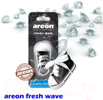 Ароматизатор автомобильный Areon Fresh Wave Black Crystal
