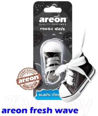 Ароматизатор автомобильный Areon Fresh Wave Black Crystal