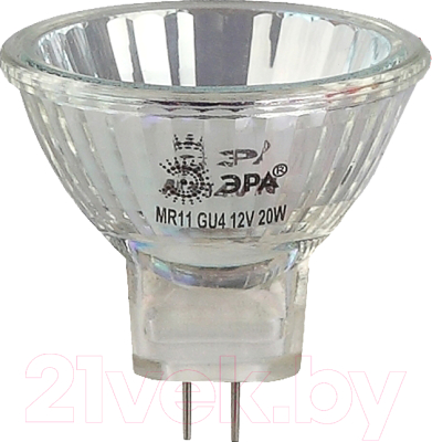 Лампа ЭРА GU4-MR11-20W-12V-30CL / C0027361 - фото
