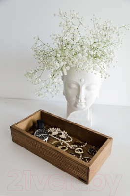 Ящик для хранения DEKO Декоративный / OYT1530 (15x30, темный ясень)